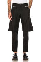 Comme Des Garcons Homme Plus Ester Twill Pants In Black