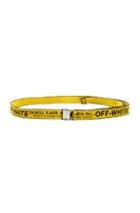 Off-white Mini Industrial Belt In Yellow
