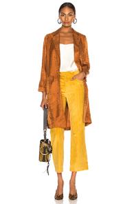 A.l.c. Charleston Jacket In Animal Print,orange