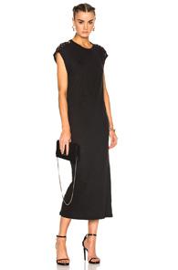 Iro Iboga Dress In Black,gray