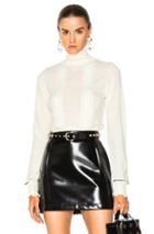 3.1 Phillip Lim Cable Turtleneck Sweater In Neutrals,white