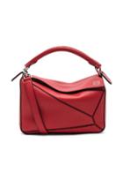 Loewe Puzzle Small Bag In Red