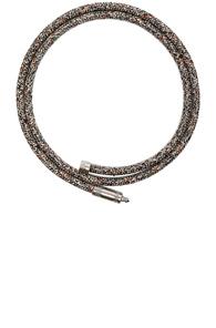 Acne Studios Rope Jack Belt In Black,abstract