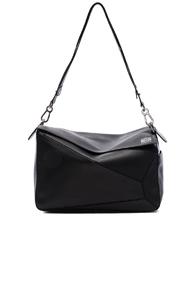 Loewe Xl Puzzle Bag In Black