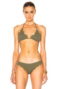Marysia Swim Broadway Bikini Top In Green