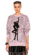 Alexander Wang Jacquard Girl Sweater In Pink