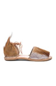 Brother Vellies Springbok Congo Sandal In Brown,neutrals,purple