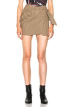 Isabel Marant Etoile Ninon Scottish Something Skirt In Checkered & Plaid,neutrals