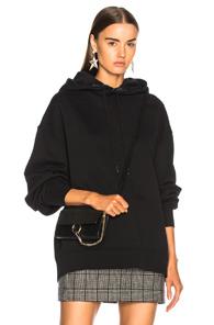 Acne Studios Yala Hooded Sweatshirt In Black