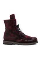 Ann Demeulemeester Boot In Red