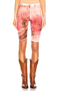 Msgm Bermuda Short In Pink