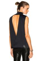 Dion Lee Loop Back Evening Sweater In Blue
