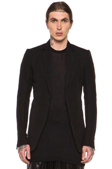 Rick Owens Soft Blazer In Black