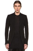 Rick Owens Soft Blazer In Black