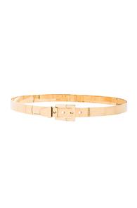 Alexander Mcqueen Chain Waist Belt In Metallics