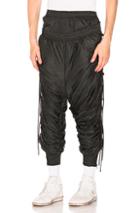 Y Project Adjustable Track Pant In Gray