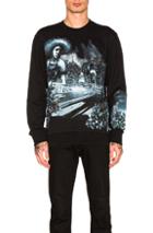 Lanvin Graphic Sweatshirt In Black