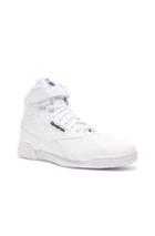 Gosha Rubchinskiy X Reebok Leather Classic High Sneakers In White