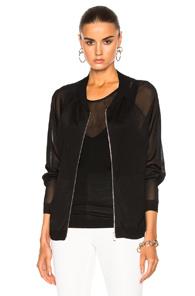 Barbara Bui Zip Sweater In Black