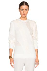 3.1 Phillip Lim Multi Textured Sweater In White