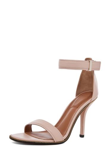 Givenchy Giuliana Zip Around Leather Heel In Pink