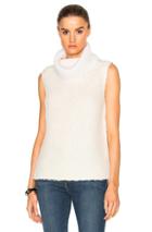 Rag & Bone Adele Sleeveless Sweater In White
