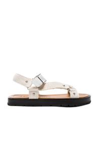 Acne Studios Ester Sandals In White