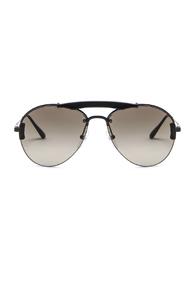 Prada Aviator Sunglasses In Metallics