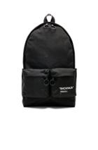 Off-white Quote Backpack In Black