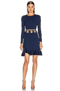 Altuzarra Mikey Knit Dress In Blue