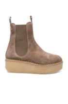 Flamingos Suede Deltona Boots In Gray,neutrals