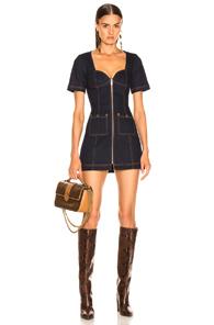 Alice Mccall Bloomsbury Mini Dress In Blue,denim Dark