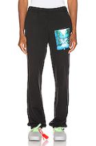 Off-white Waterfall Sweatpant In Black