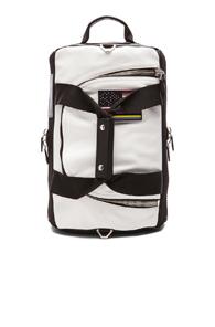Givenchy Bicolor Leather Backpack In Black,white
