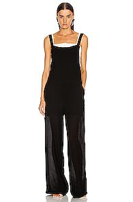 The Range Vapor Voile Overalls In Black