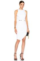 Alexandre Vauthier Asymmetrical Mini Dress In White