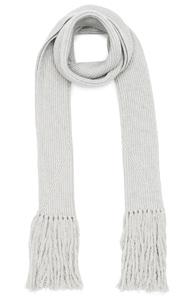 Lanvin Fringe Scarf In Gray