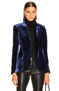 L'agence Chamberlain Blazer In Blue