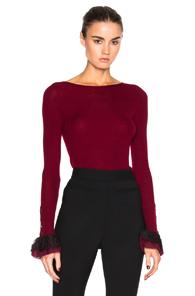 Oscar De La Renta Sweater In Red