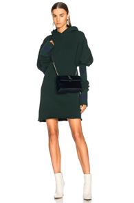 Maggie Marilyn Shines In The Dark Hoodie Dress In Green