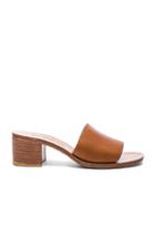K Jacques Leather Caprika Sandals In Neutrals,brown