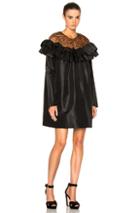 Isa Arfen Ruffle Dress In Black