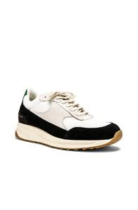Common Projects New Track Sneaker In Black,white