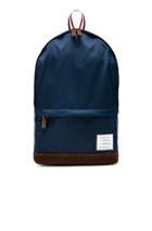 Thom Browne Nylon Tech Unstructured Backpack In Blue