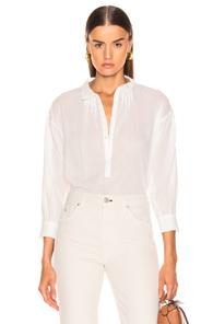 Nili Lotan Myra Top In White