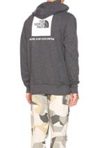The North Face Red Box Pullover Hoodie In Gray