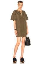 Ulla Johnson Marcelle Dress In Green