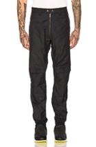 Gmbh Cargo Exposed Zipper Trousers In Blue