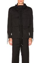 Craig Green Fold Hood Shirt In Black