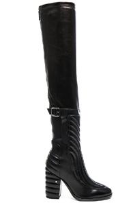 Laurence Dacade Bettina Leather Boots In Black